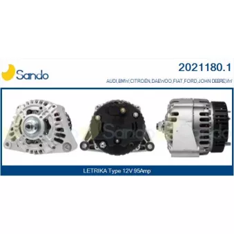 Alternateur SANDO 2021180.1