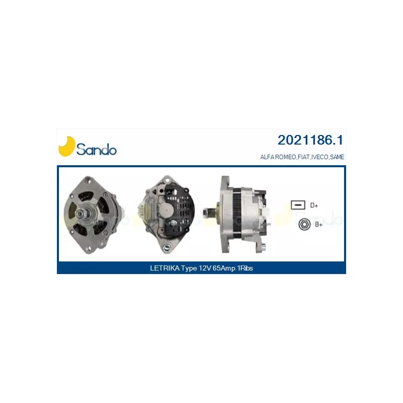 Alternateur SANDO 2021186.1