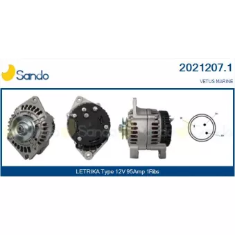 Alternateur SANDO 2021207.1