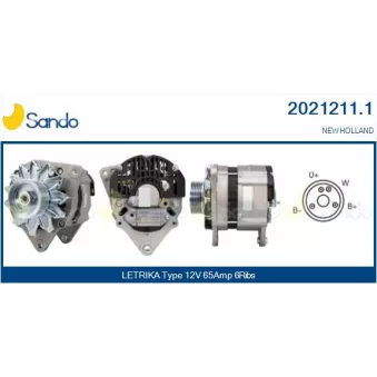 Alternateur SANDO 2021211.1