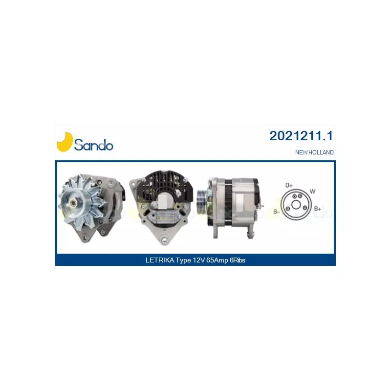 Alternateur SANDO 2021211.1