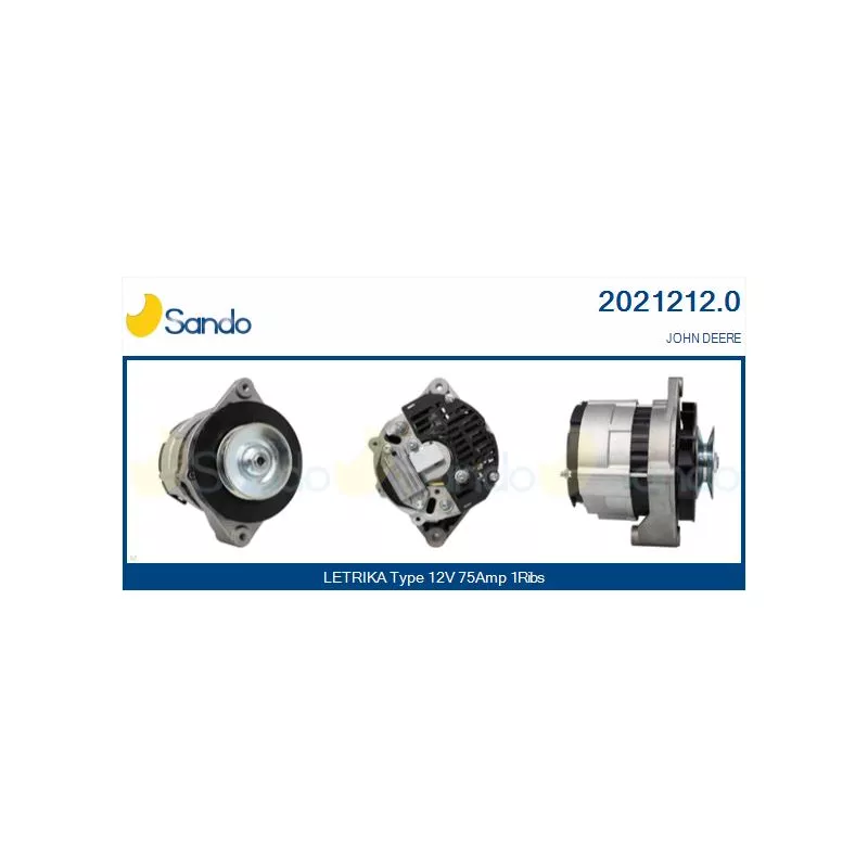 Alternateur SANDO 2021212.0