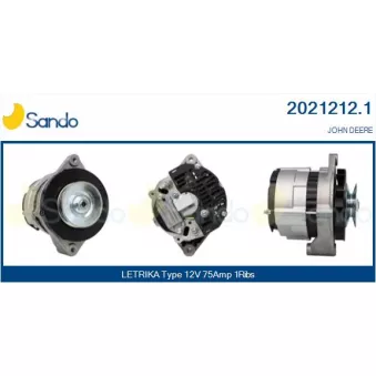Alternateur SANDO 2021212.1
