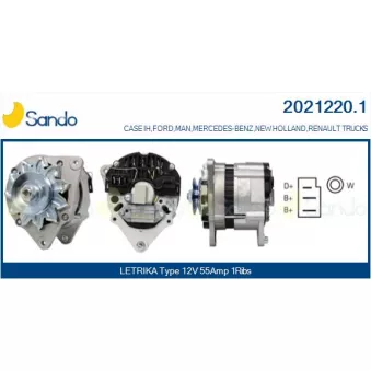 Alternateur SANDO 2021220.1