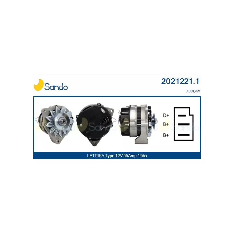 Alternateur SANDO 2021221.1