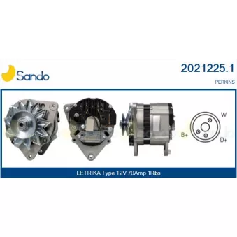 Alternateur SANDO 2021225.1