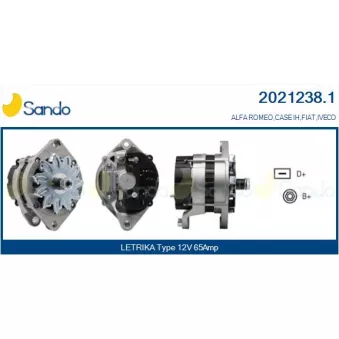 Alternateur SANDO 2021238.1