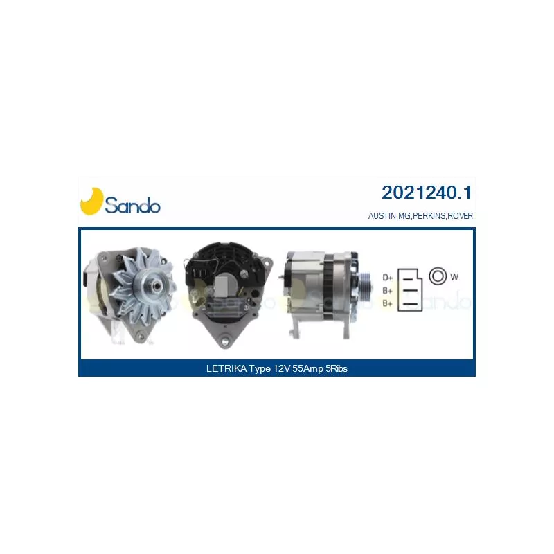 Alternateur SANDO 2021240.1