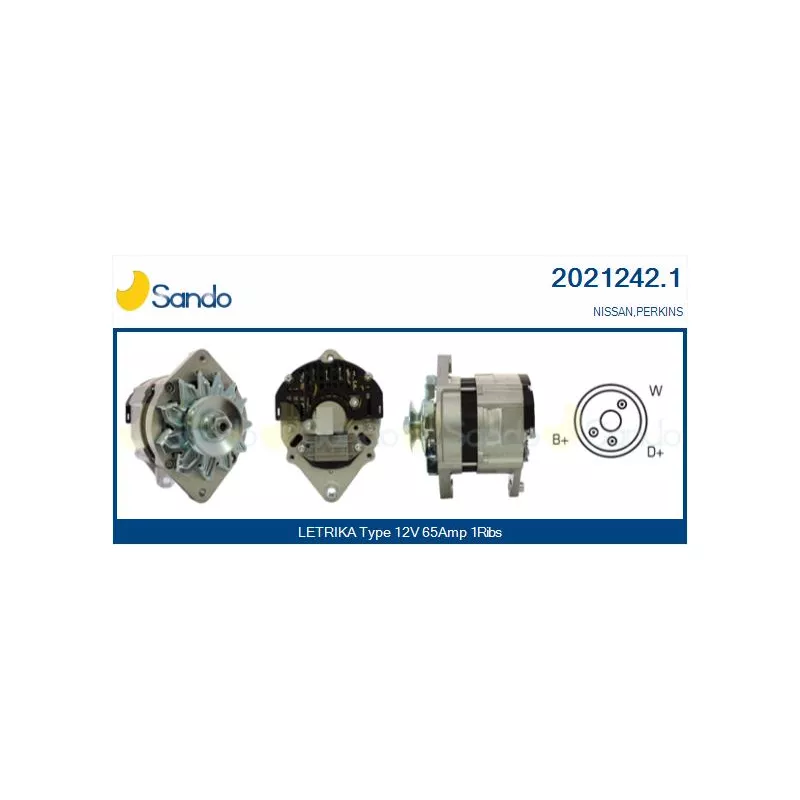 Alternateur SANDO 2021242.1