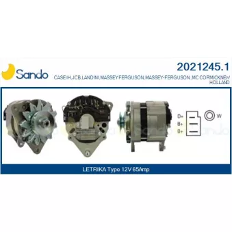 Alternateur SANDO 2021245.1