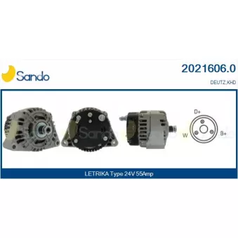 Alternateur SANDO 2021606.0