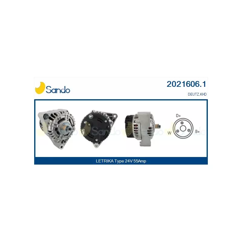Alternateur SANDO 2021606.1