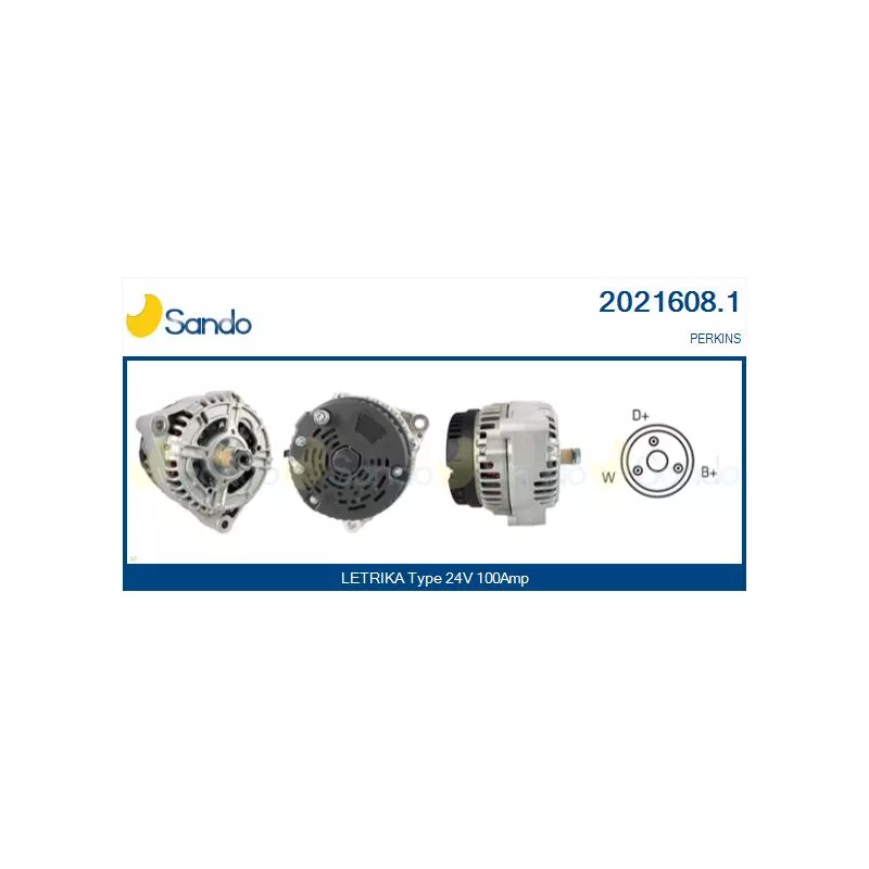 Alternateur SANDO 2021608.1