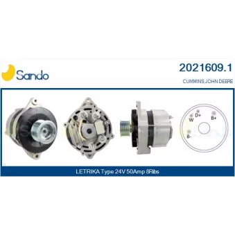 Alternateur SANDO 2021609.1