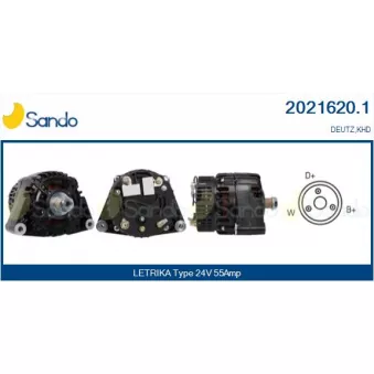 Alternateur SANDO 2021620.1