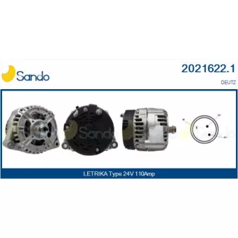 Alternateur SANDO 2021622.1