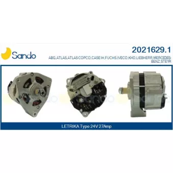 Alternateur SANDO 2021629.1