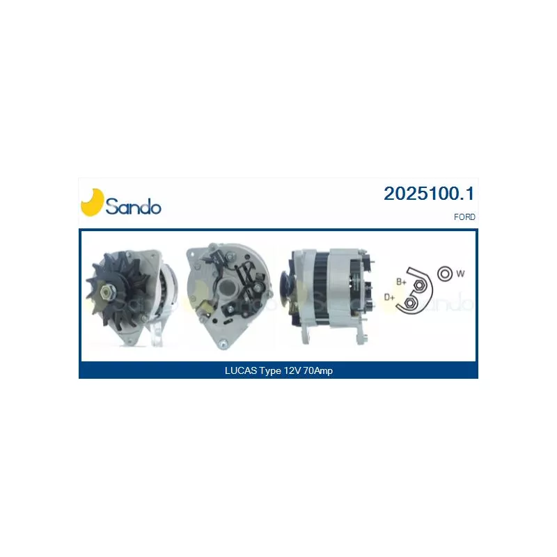 Alternateur SANDO 2025100.1