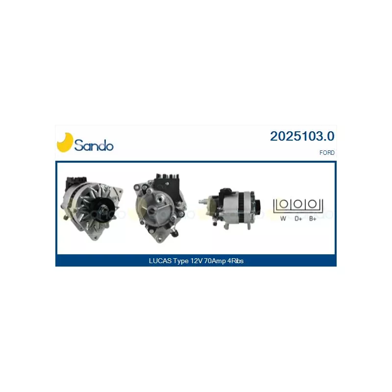 Alternateur SANDO 2025103.0