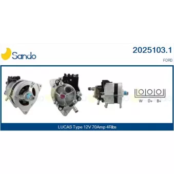 Alternateur SANDO 2025103.1