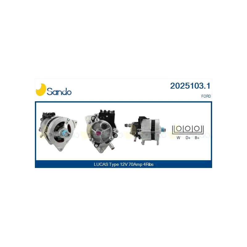Alternateur SANDO 2025103.1