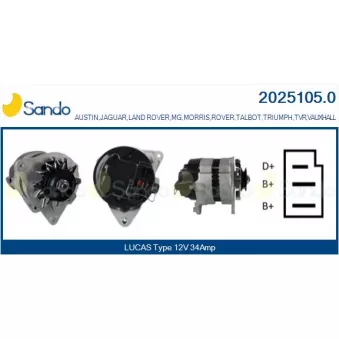 Alternateur SANDO 2025105.0
