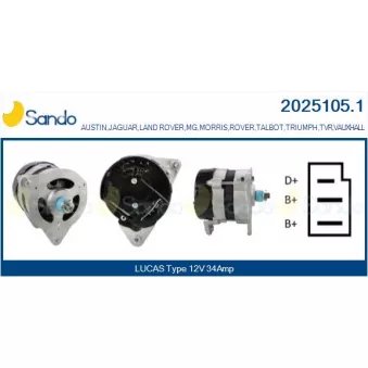 Alternateur SANDO 2025105.1