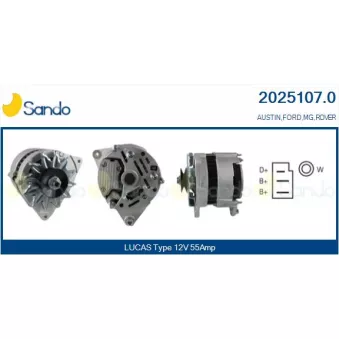 Alternateur SANDO 2025107.0