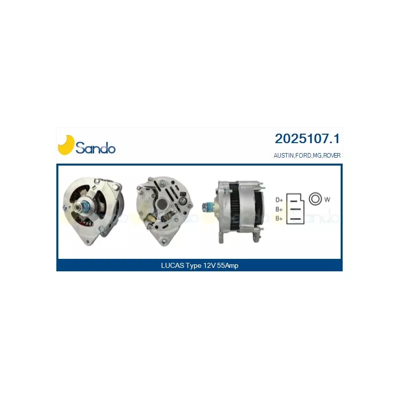 Alternateur SANDO 2025107.1