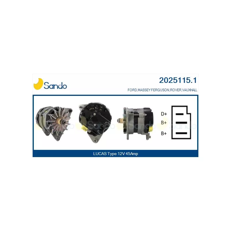 Alternateur SANDO 2025115.1