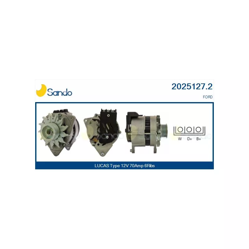 Alternateur SANDO 2025127.2