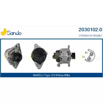 Alternateur SANDO 2030102.0