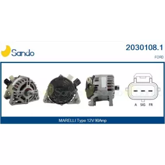 Alternateur SANDO 2030108.1