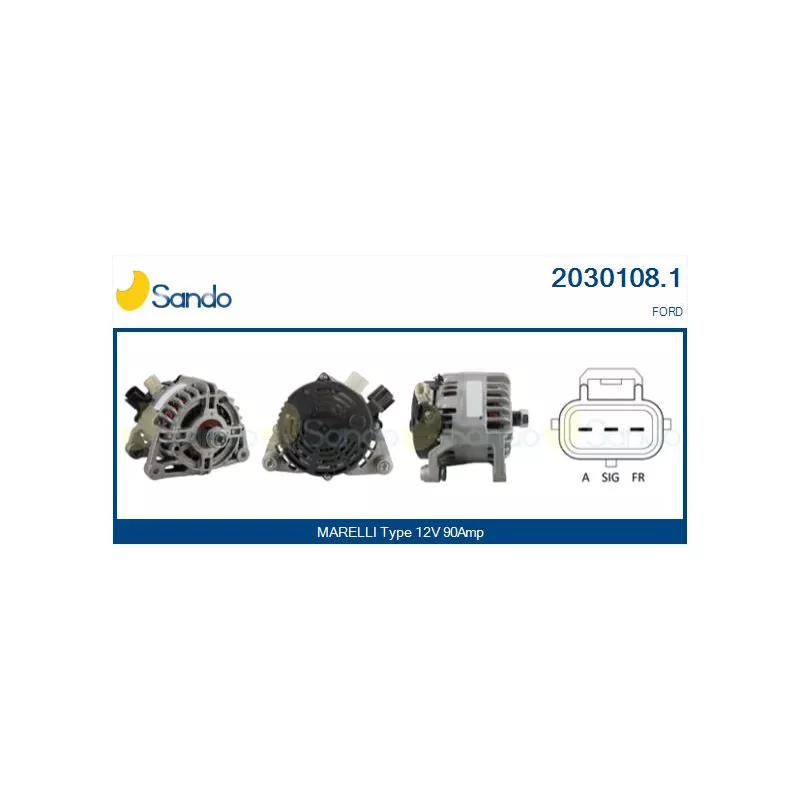 Alternateur SANDO 2030108.1