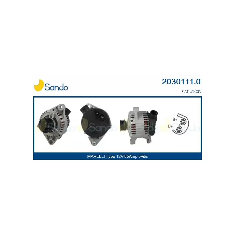Alternateur SANDO 2030111.0