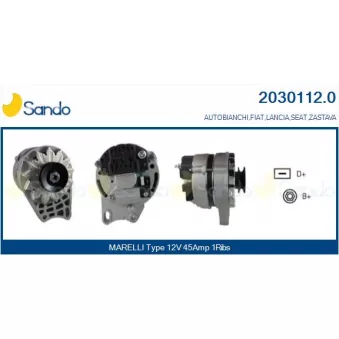 Alternateur SANDO 2030112.0