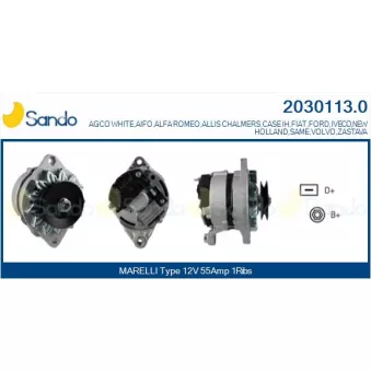 Alternateur SANDO 2030113.0