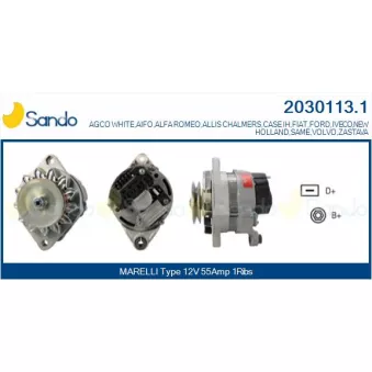 Alternateur SANDO 2030113.1