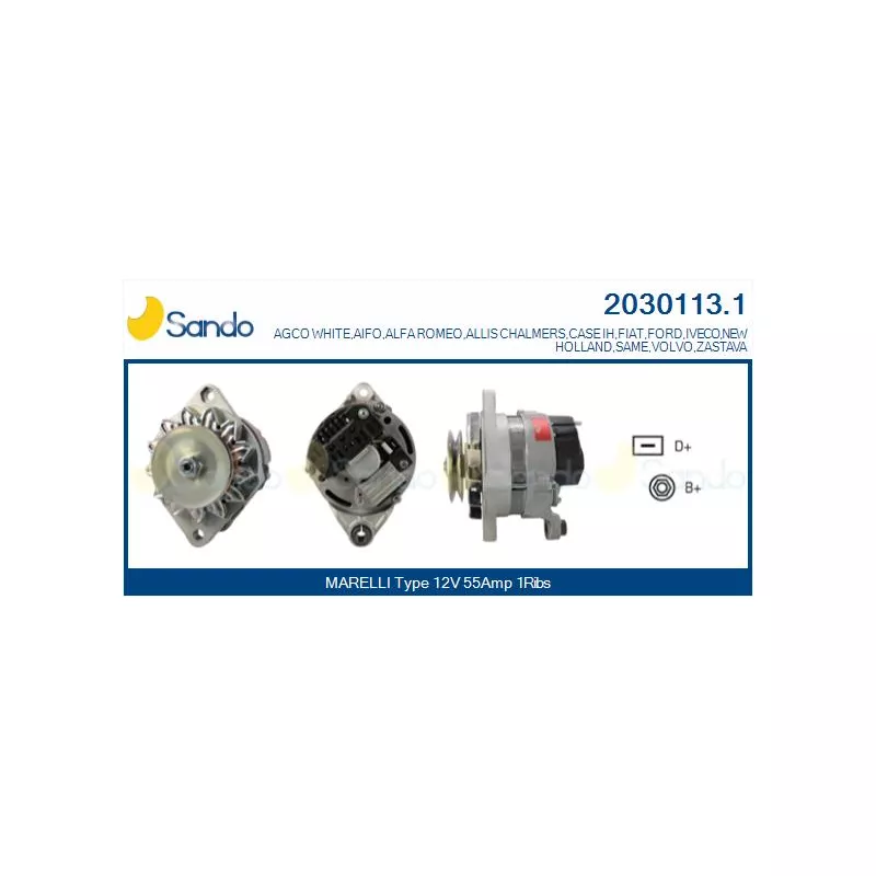 Alternateur SANDO 2030113.1
