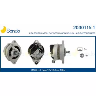 Alternateur SANDO 2030115.1