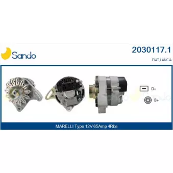 Alternateur SANDO 2030117.1