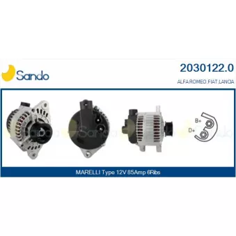 Alternateur SANDO 2030122.0