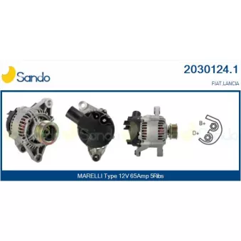 Alternateur SANDO 2030124.1