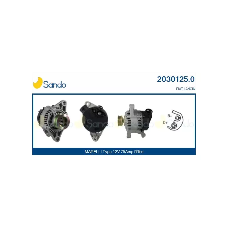 Alternateur SANDO 2030125.0