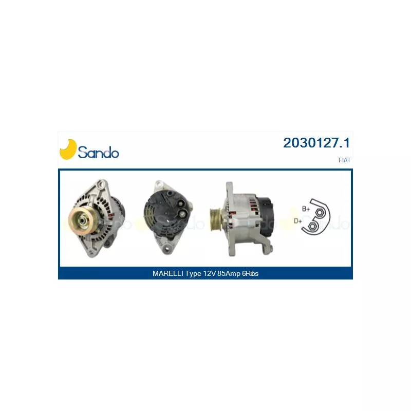 Alternateur SANDO 2030127.1