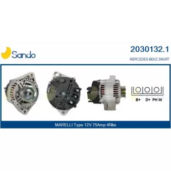 Alternateur SANDO 2030132.1