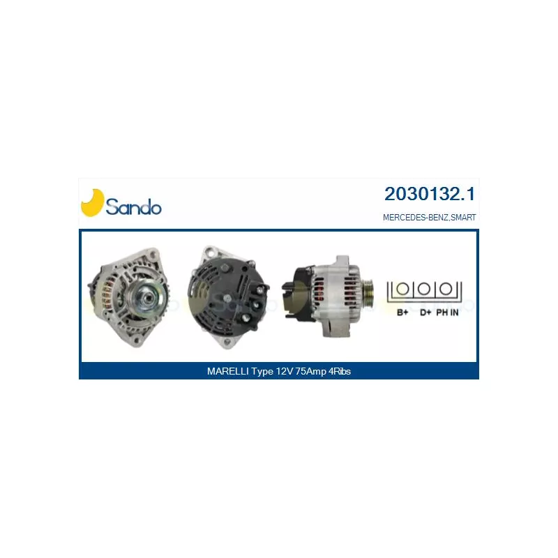 Alternateur SANDO 2030132.1