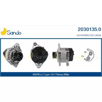 Alternateur SANDO 2030135.0