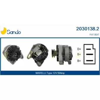 Alternateur SANDO 2030138.2