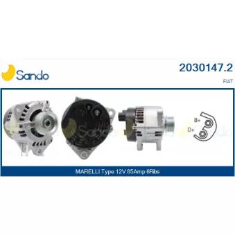 Alternateur SANDO 2030147.2